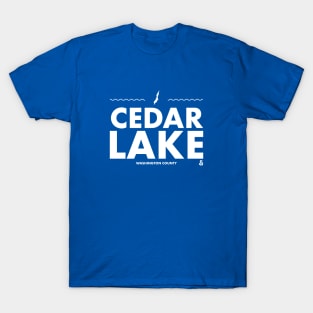 Washington County, Wisconsin - Cedar Lake T-Shirt